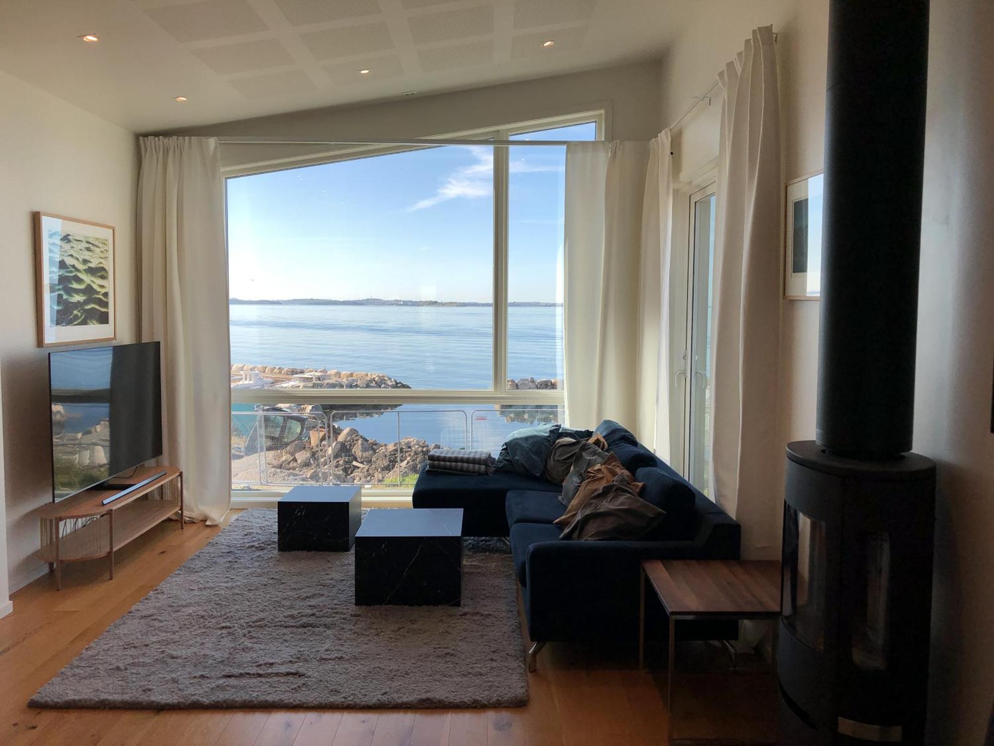Haabakk On Sea Lägenhet Tau Exteriör bild